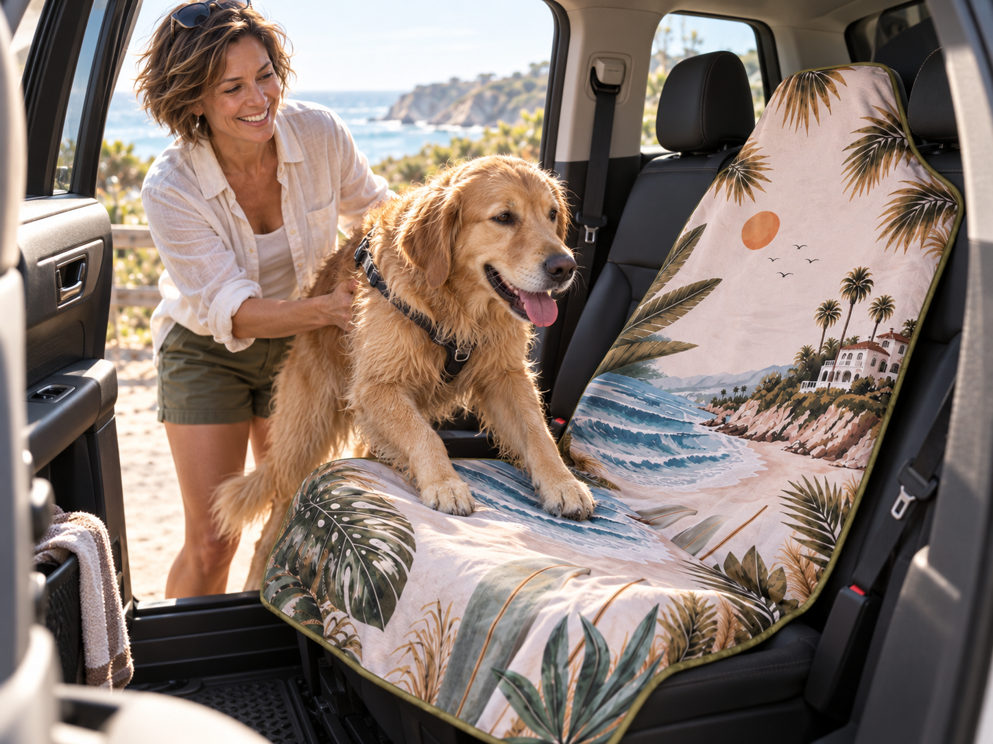 A Seat Towel Cover That Fits Beach Lovers and Busy Parents image 2