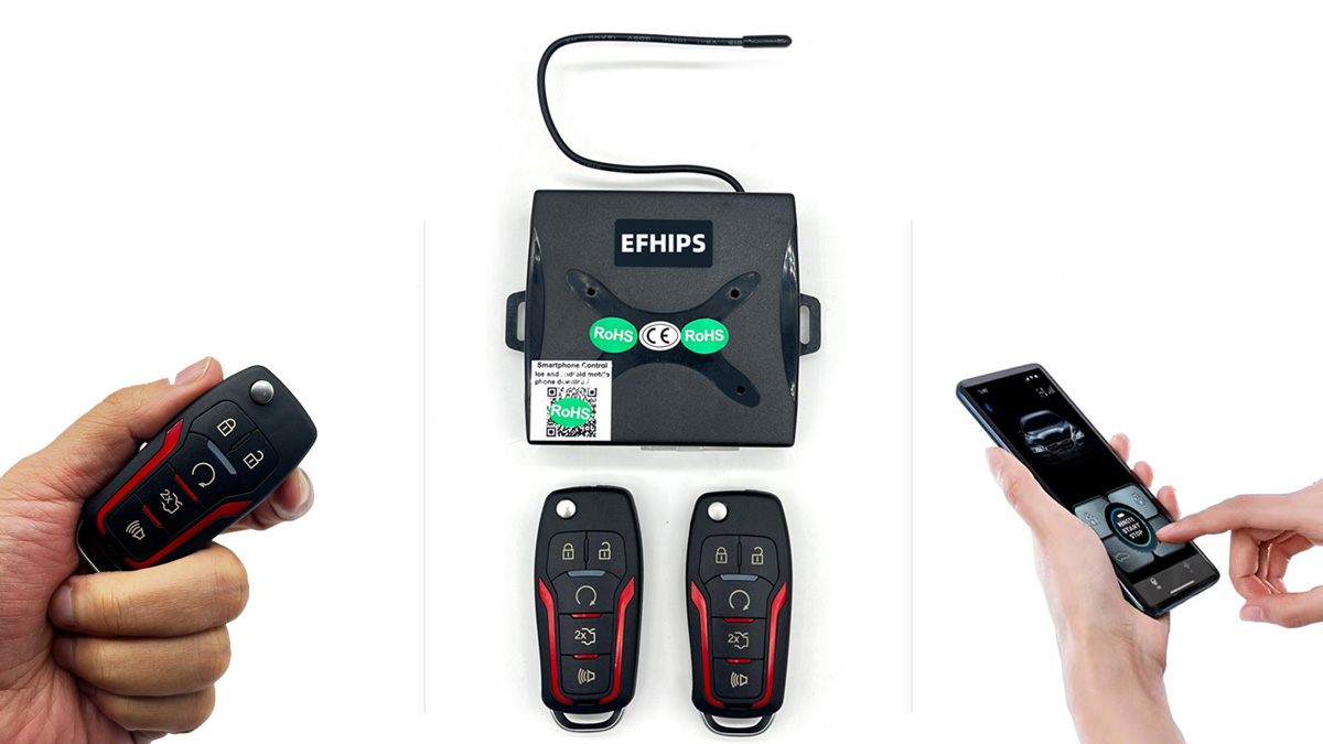 EFHIPS push button start kit complete contents